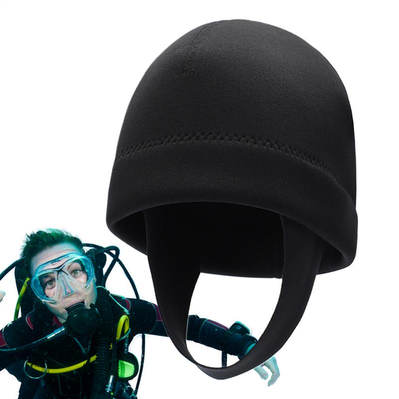 2mm Neoprene Snorkeling Caps UV Protection Warm Diving Hood Wetsuit Beanie Caps For Snorkeling Swimming Surfing Kayaking