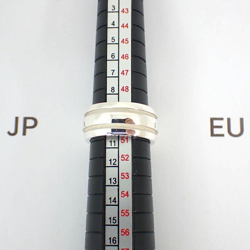 [Used] TIFFANY 925 Double Line Ring / Size 10 / j51-10