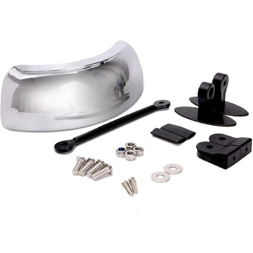 Weitwinkel Verstellbarer Sicherheitsspiegel Rückspiegel Totwinkelspiegel Windschutzscheibe für R1200GS R1250GS