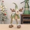 Pluszowa Lalka Jelenia Ornament 21,7 Cala Wysoka Figurka Łosia Dekoracja Świąteczna na Kominki Półkę Biurko Ekspozycja Dekoracja Domu