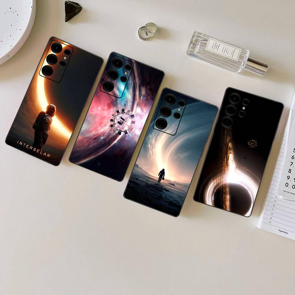 Interstellar Movie Phone Case For Samsung S 24 fe 25 Ultra plus 20 lite 21 30 22 23 24 22 Ultra 5G Fundas