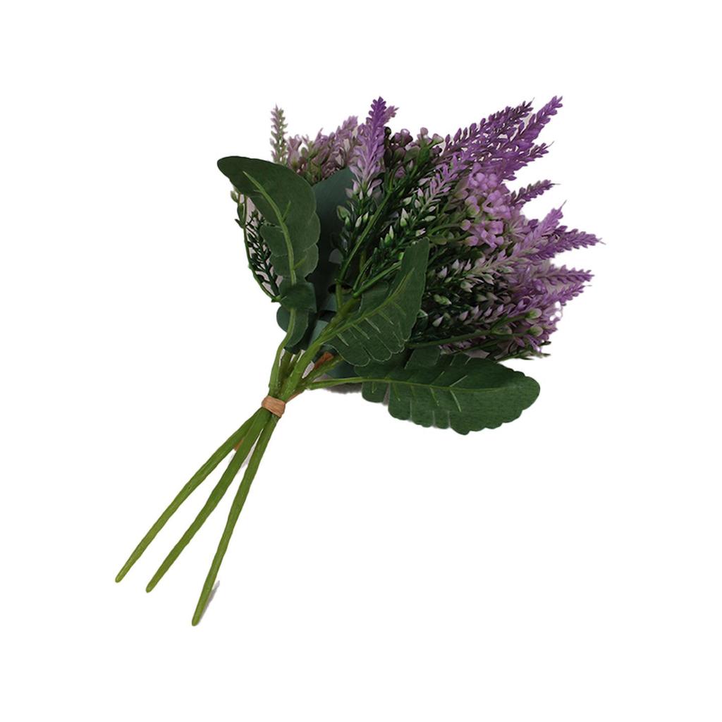 Korean Hand-Tied Lavender Artificial Flowers for Home or Wedding Decor