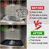 Silicone Refrigerator Drip Tray Reusable Kitchen Fridge Mat Anti Splash Overflow Drainage Catcher for Water Spills