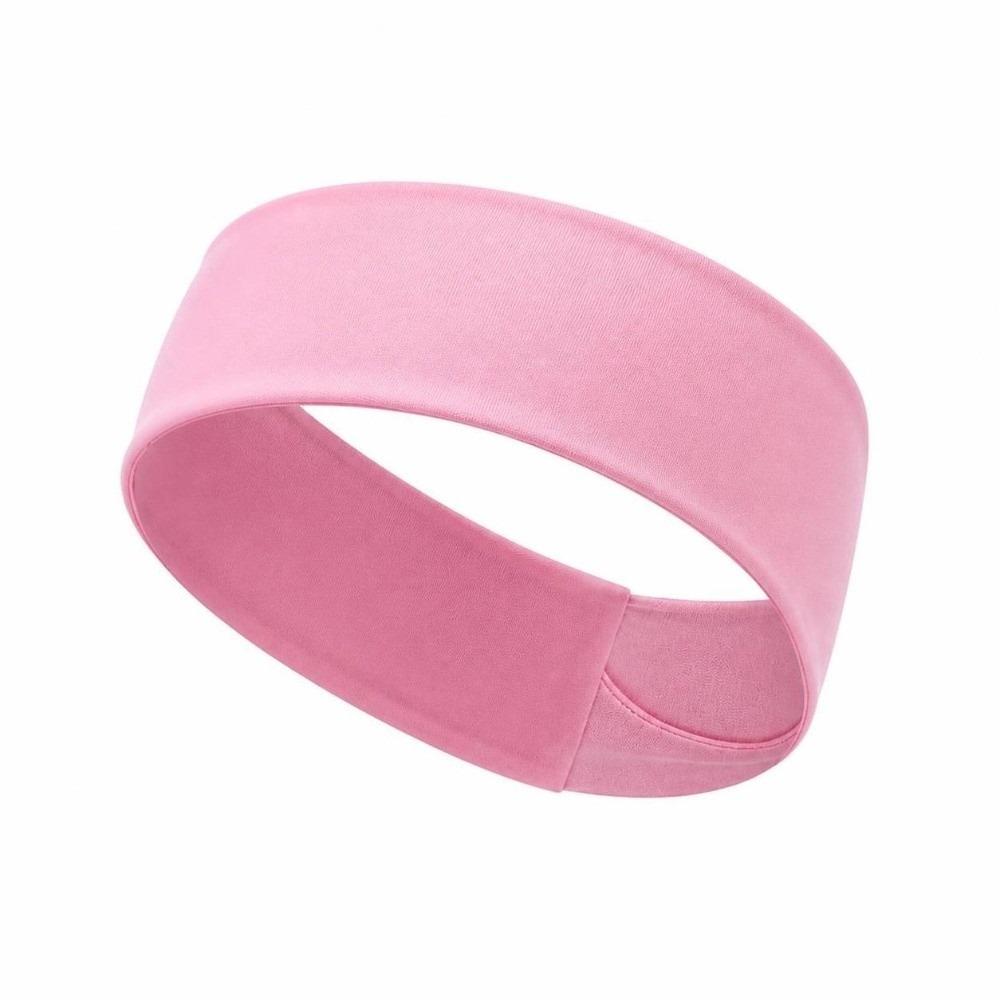 Solid Color Yoga Headbands Hair Fixing Hole Fitness Hair Bands Sports Headbands  Workout Use