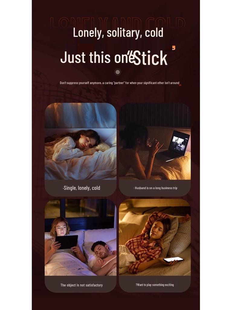 Automatic Retractable Vibrator with Licking Tongue & Fake Penis for Women - Adult Masturbator & Sex Toy