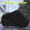 Heavy Duty Motorcycle Cover Heavy Duty Waterproof Scooter Shelter Protection Night Reflective Powersports Accessories For