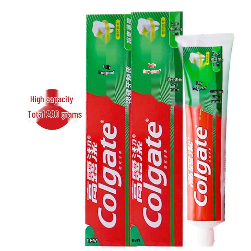 Colgate Super Cool Mint Toothpaste Twin Pack