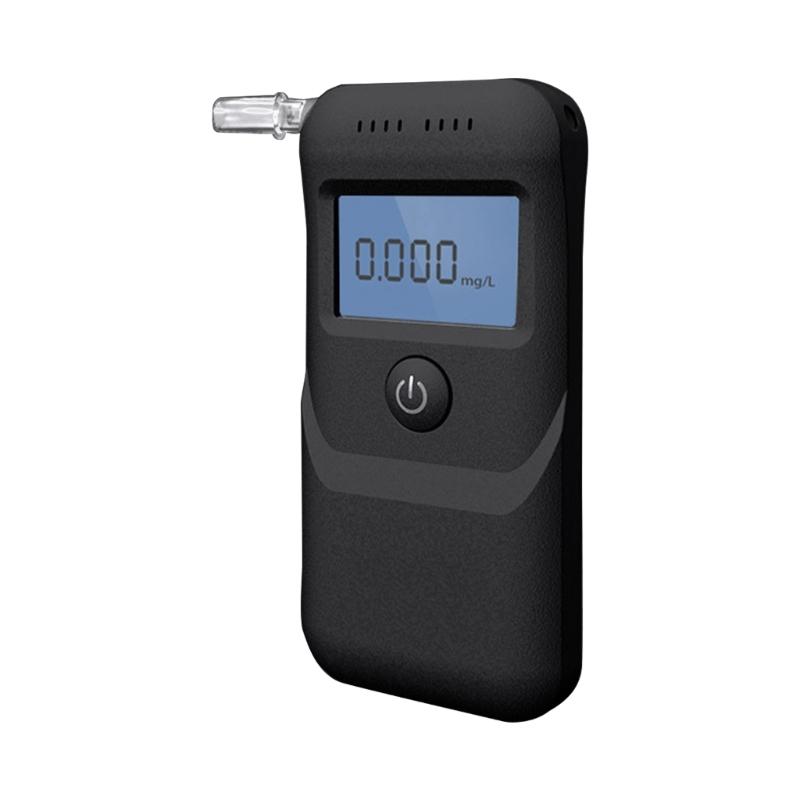Professional Alcohol Tester with Digital Blue LCDDisplay High Precisions Alcohol Meter Accurate Promille Meter for Home