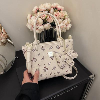 Premium Handtasche Damentasche neue Frühling- und Sommertextur Umhängetasche lässige Pendler-Umhängetasche