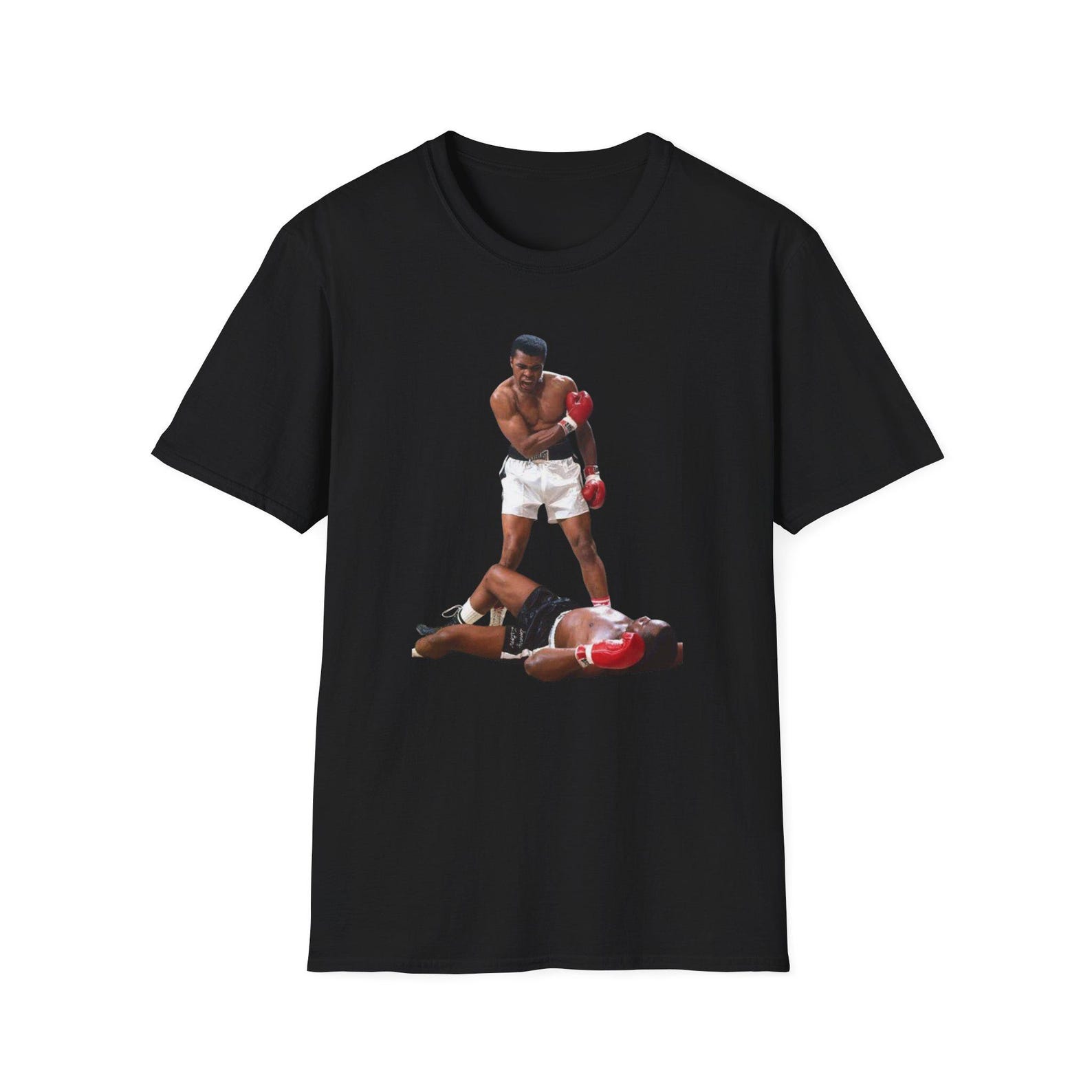 Muhammad Ali Knockout T-Shirt | Boxing Legend Graphic Tee S