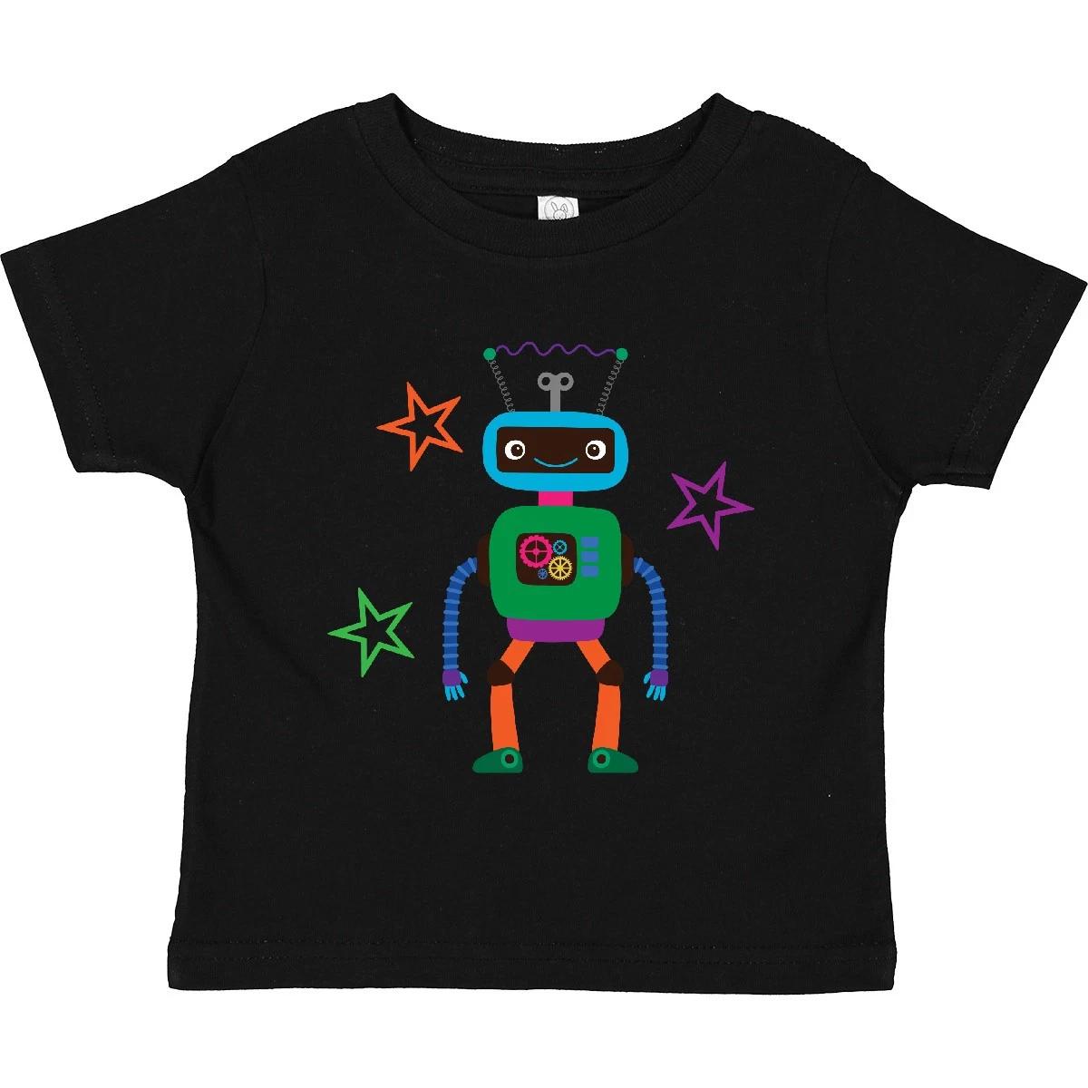 Inktastic Funny Robotics Team Robot Toddler kids boys T-Shirt Engineer Future Child Kid 100