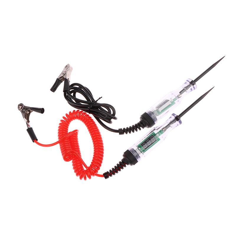 Digital Display Long Probe Pen Light Bulb 6V 12V 24V Dc Car Truck Voltage Circuit Tester Automobile Repair Diagnostic Tools