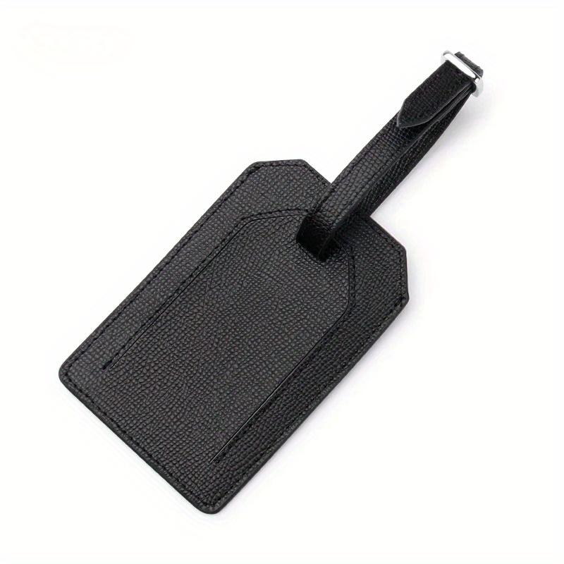 Модный кожаный дорожный багажный тег Самолетный тег Тег для мужского чемодана Тег для номера в отеле