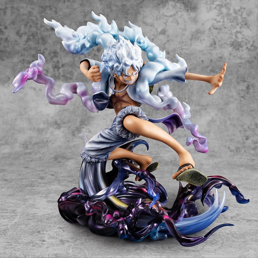 Megahouse One Piece WA-Maximum Gear Five Monkey D. Luffy Pirate Portrait Collector Figure
