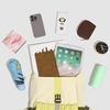 Autumn Fashion Color Block Nylon Backpack - Lightweight, Flap Style for Women, Casual Student Outing Bag