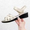 New Women's Sandals Summer Flat Bottom Soft-soled Beach Sandals Mother Shoes