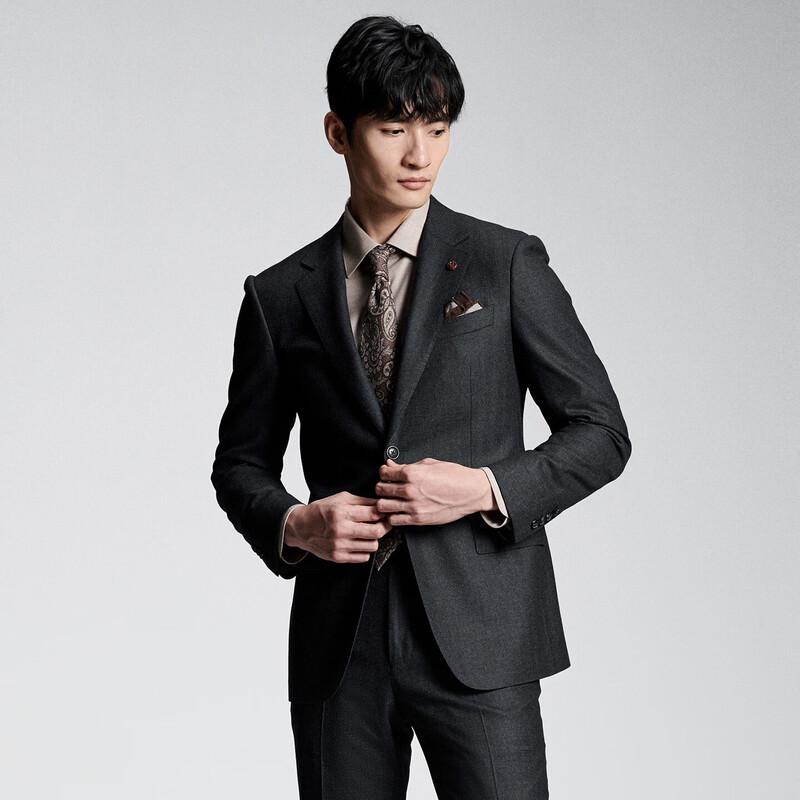 Saint Angelo Men's Wool Business Suit Jacket