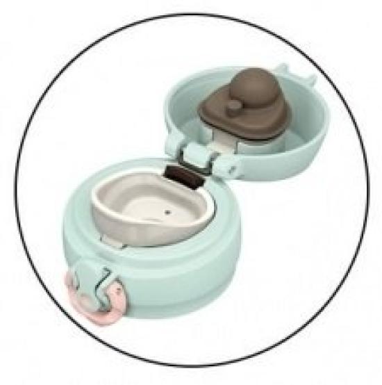 THERMOS Vacuum Insulated Portable Mug 500ml White Border WBD JNL-502G (Pink Border)