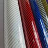 PVC Koženka s karbonovým vláknem Křišťálová fólie Látka do interiéru auta Dekorace volantu Balení rybářského vybavení Vysoce lesklá Domácí dekorace