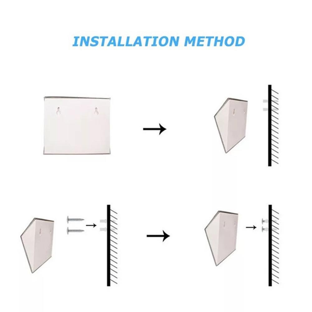 Solar Doorplate Lamp Stainless Steel Outdoor Waterproof Led Wall Light Lighting Decorative For Garden