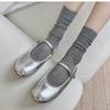 Made in Korea Ribbed Crew Socks 5-Pack