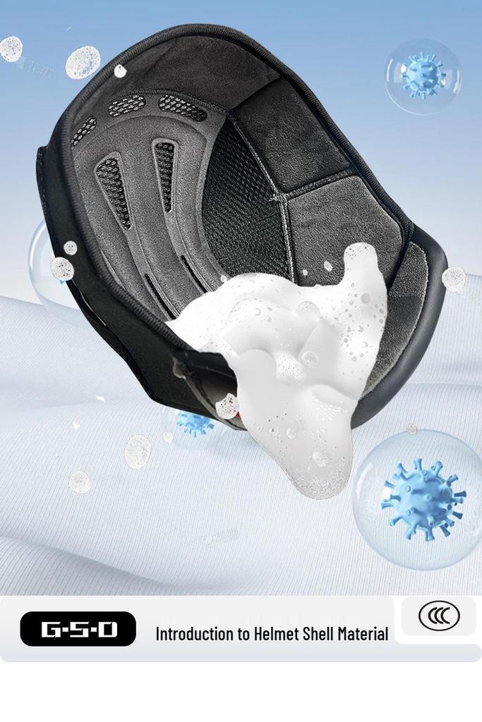 Fiberglass Retro Full Face Motorcycle Helmet for All Seasons - Unisex Winter Safety 3C Certified