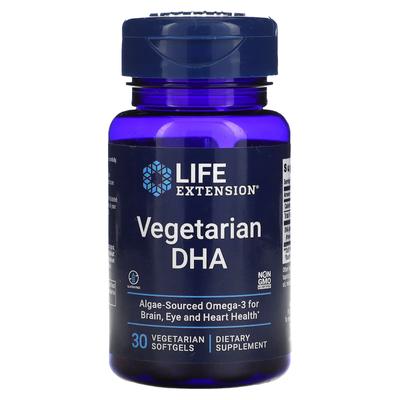 Plant-Based DHA, Veggie Softgels, 30 (200Mg Per Softgel)