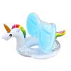 Multi Inflatable Floting Row Baby Infant Float Pool Swimming Ring with Sunshade Floating Seat Beach Party Pool Piscina