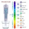Y5GD 4 in 1 Temperature Meter Digital Water Quality Monitor Tester for Pools Drinking