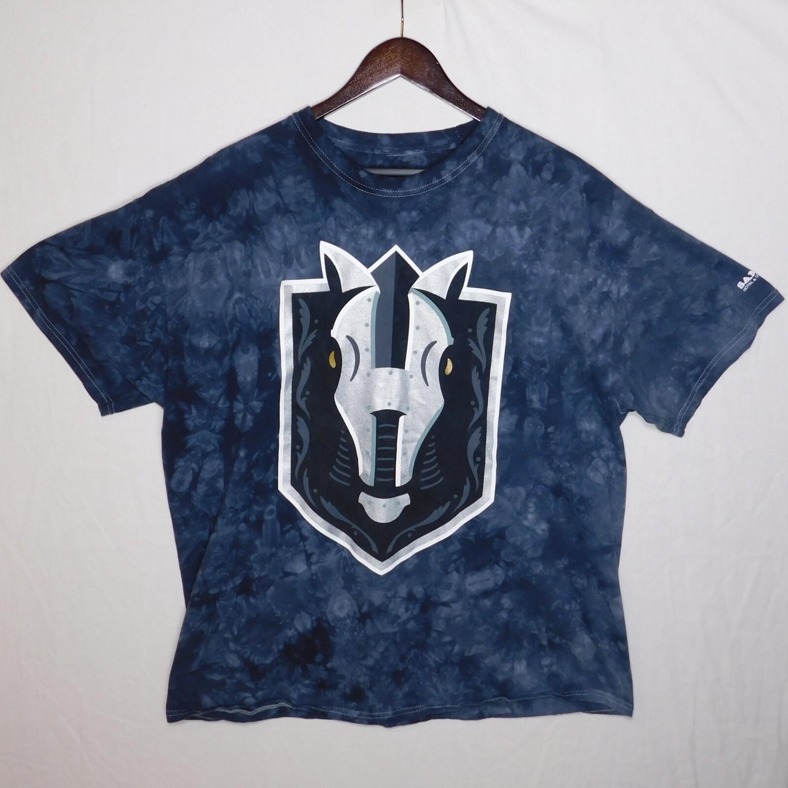 HENDERSON SILVER KNIGHTS AHL Golden Knights Hockey Tie Dye Logo T Shirt 2XL XXL XXXXL