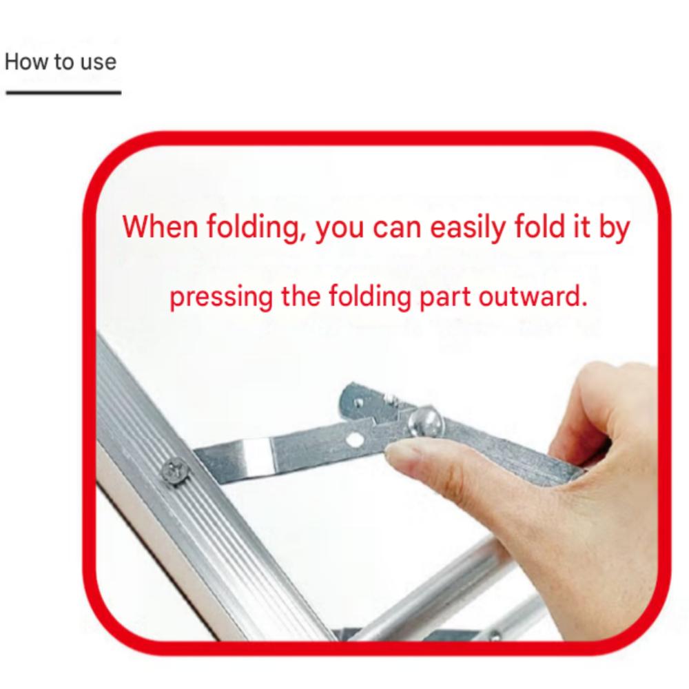 Outdoor Faltbarer Aluminiumtisch 30cm x 50cm x H21cm - Beige