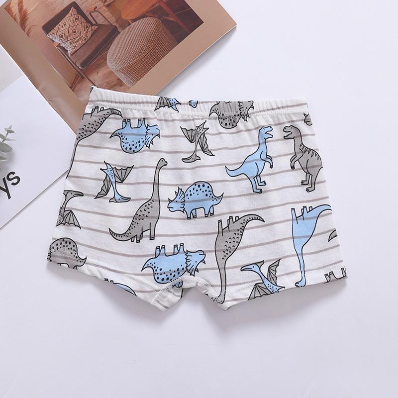 12-Pack Kids' Cotton Underwear For Boys - Cartoon Print Boxer Shorts And Briefs - Comfortable And Fun Styles For Everyday Wear
