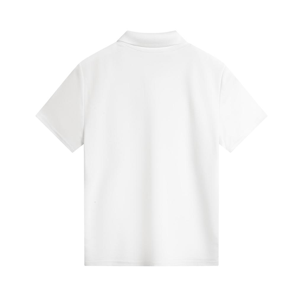 PUMA Slim Fit Quick Dry Fashion Soft Sports Polo Shirt Unisex Tops White 521933-52