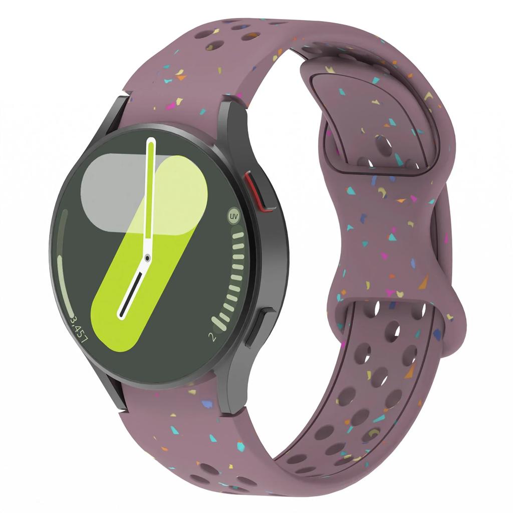 Soft Silicone Strap for Samsung Galaxy Watch 7 6 5 4 40mm 44mm 5Pro 45mm Sport Band for Galaxy Watch6 Classic 47mm 43mm Bracelet