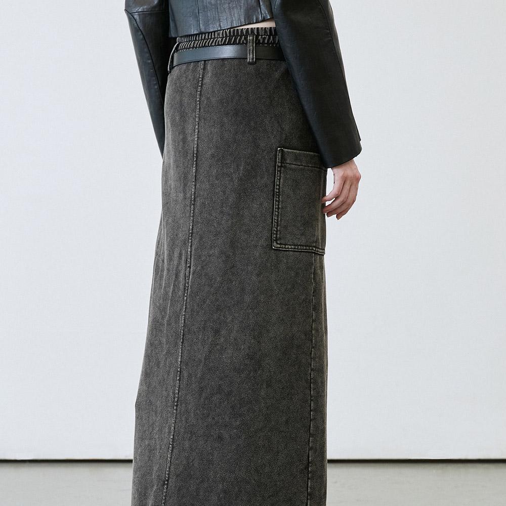 Lcdc Tm 1710 Snow Washed Long Skirt