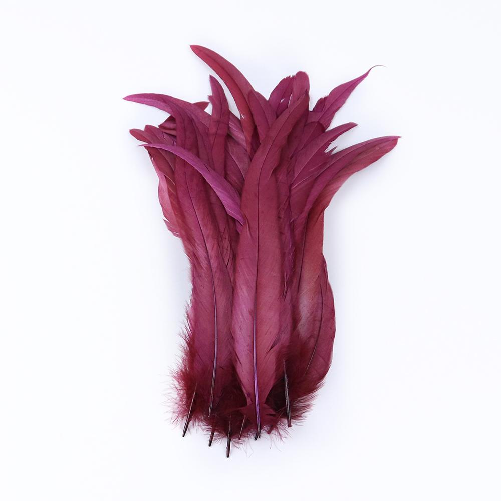 100Pcs 25-40Cm /10-16Inch Rooster Tail Feathers Bulk Natural Plumes Large Pheasant Cock Clothing Jewelry Accessories Party Decor