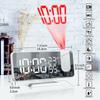 Alarm Clock Multifunctional Electronic Digital Clock Luminous Alarm Clock Radio Projection Clock DC5V Power Supply