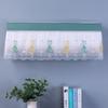 1PC Polyester Wall Mounted Anti-dust Cover Gauze Curtain Air Conditioning Cover