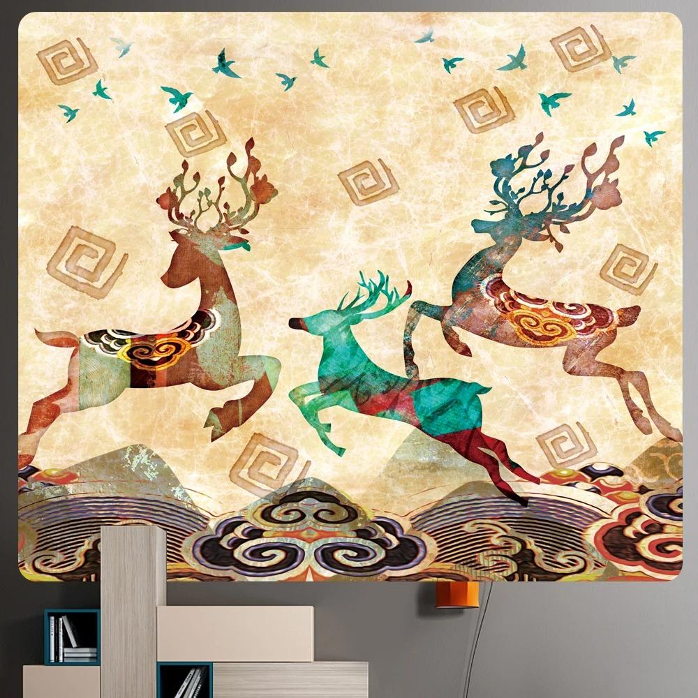 Tree of Life Psychedelic Scene Tapestry Office Living Room Decoration Home Wall Tapestry