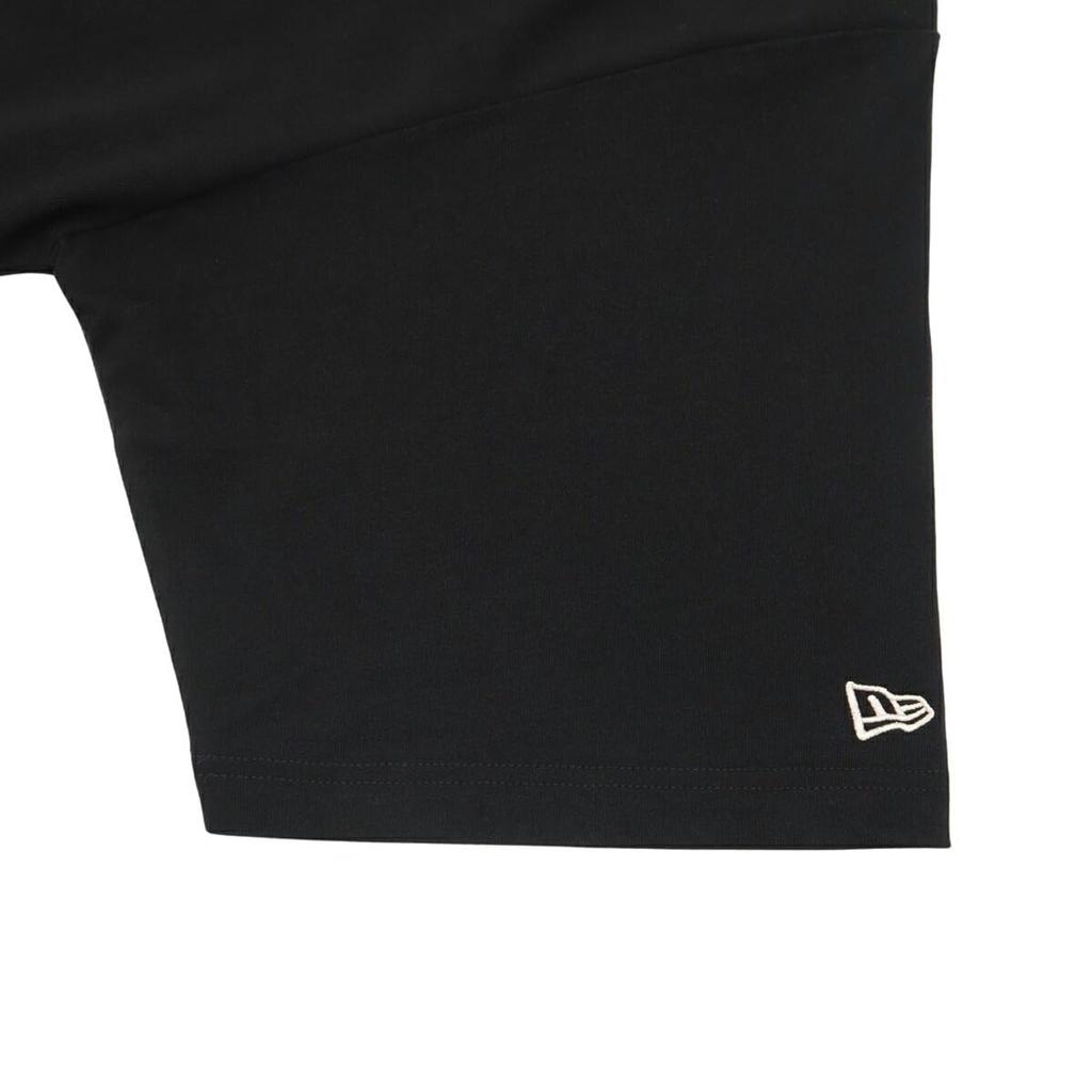 New Era Short Sleeve Oversized CT CLASSIC NER36A9247 T-Shirt, Cotton, Black, L, SS, OS, TEE, COLLEGE, BLK, 14410081,