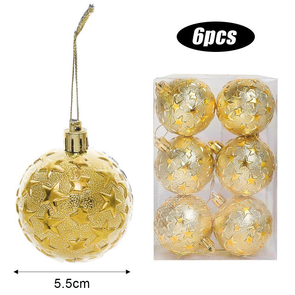 Christmas Gift Christmas Decoration Ball Electroplated Xmas Tree Hanging Ornaments