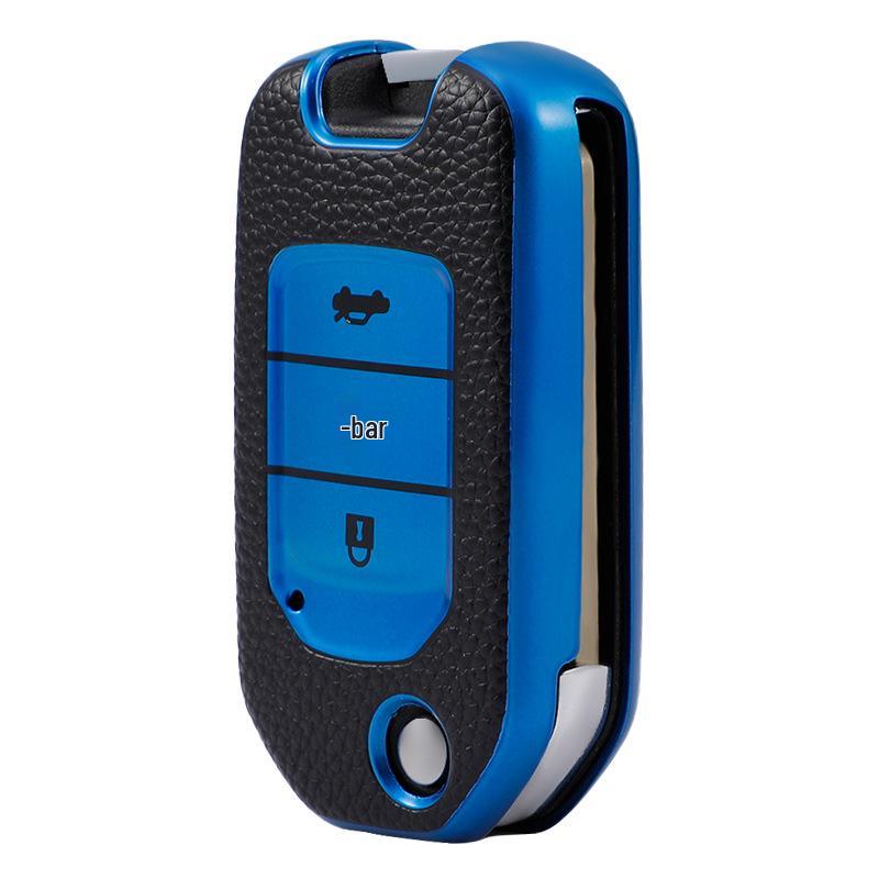 Honda Car Key Cover: For CR-V, Lingpai, Binzhi, XRV, Fit, Civic, Crown Road, Accord, Spirior Models