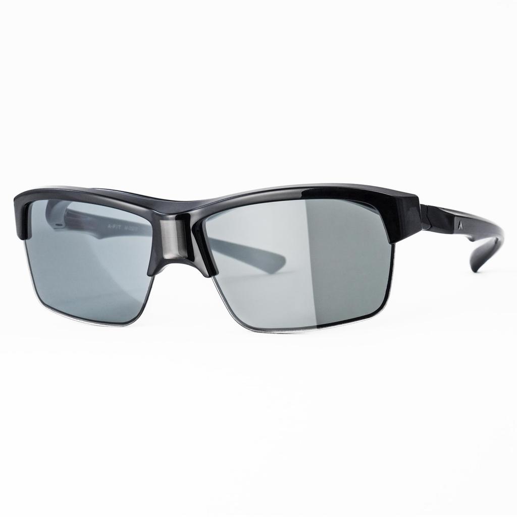 Instant Photochromic Sunglasses to Wear Over UV Asian Fit A-FIT Over-Sunglasses, Glasses, Men's, 99.9% Protection, Design, AF-OS21P-C1