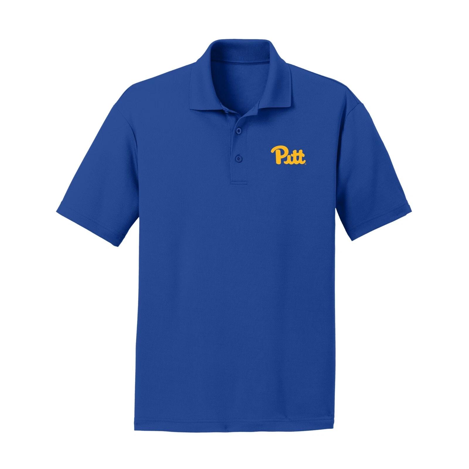 Pittsburgh Panthers Primary Logo LC Polo - Royal 3XL