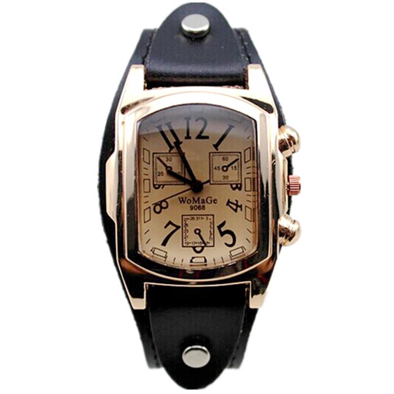New  Watches Women Fashion Ladies Watches Womage Vintage Fashion Rose Gold Square Head Quartz Watches Womens wristwatch