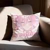 14 Days with You Ren Pillow Case Square DoubleSided Printing Short Plush Sofa Cushion Cover Bedroom Bedside Pillow