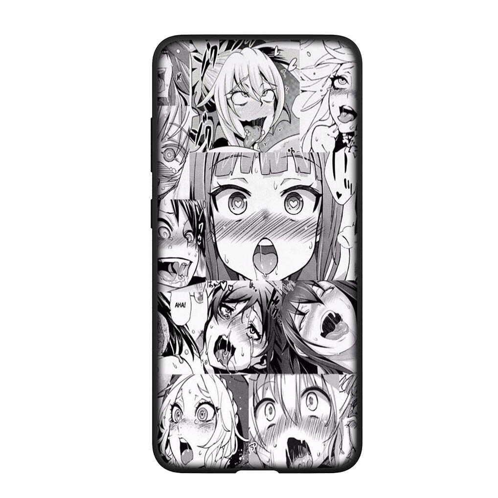 for iPhone 17 16 15 Xiaomi Poco F7 F8 X7 X6 C85 C75 C71 M8 Redmi Note 14 13 12 Pro Max 14C 13C 15C A3 A4 Case Ahegao Harajuku Anime Girl Waifu Cover