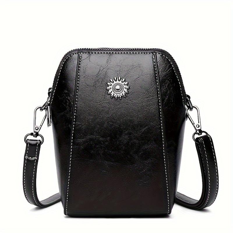 Soft Mini Vertical Style Small Mobile Phone Bag for Women - Autumn Fashion Mini Bag for Putting Mobile Phones