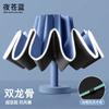 Fully Automatic Women's Umbrella Dual-Purpose (Sun and Rain) Reversible Extra-Large Extra-Thick Sun Protection UV Protection