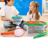 Portable Handheld Magnifying Glass Children Education Toys Insect Feeding Experimental Observation Box Magnifier